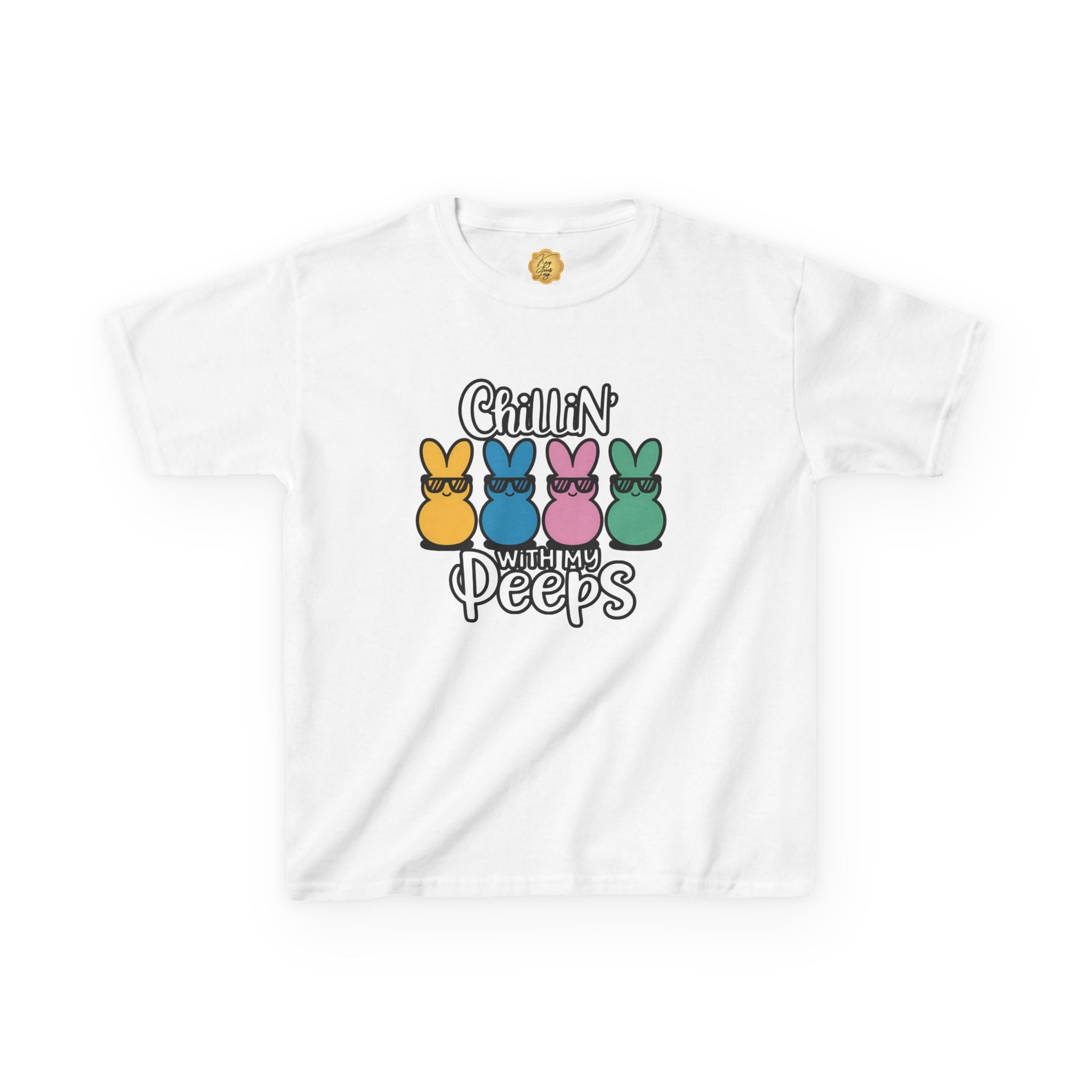 "Chillin' With My Peeps" Easter Bunny Peeps Graphic