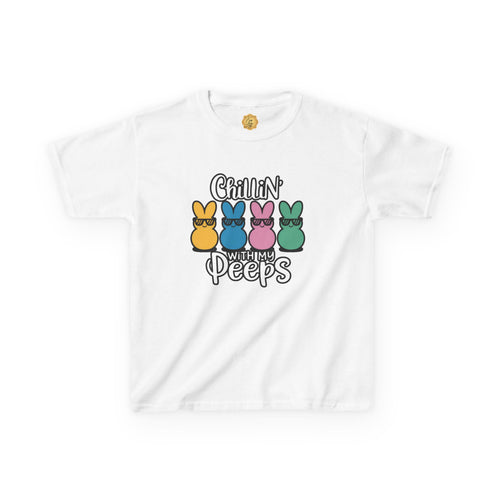 "Chillin' With My Peeps" Easter Bunny Peeps Graphic