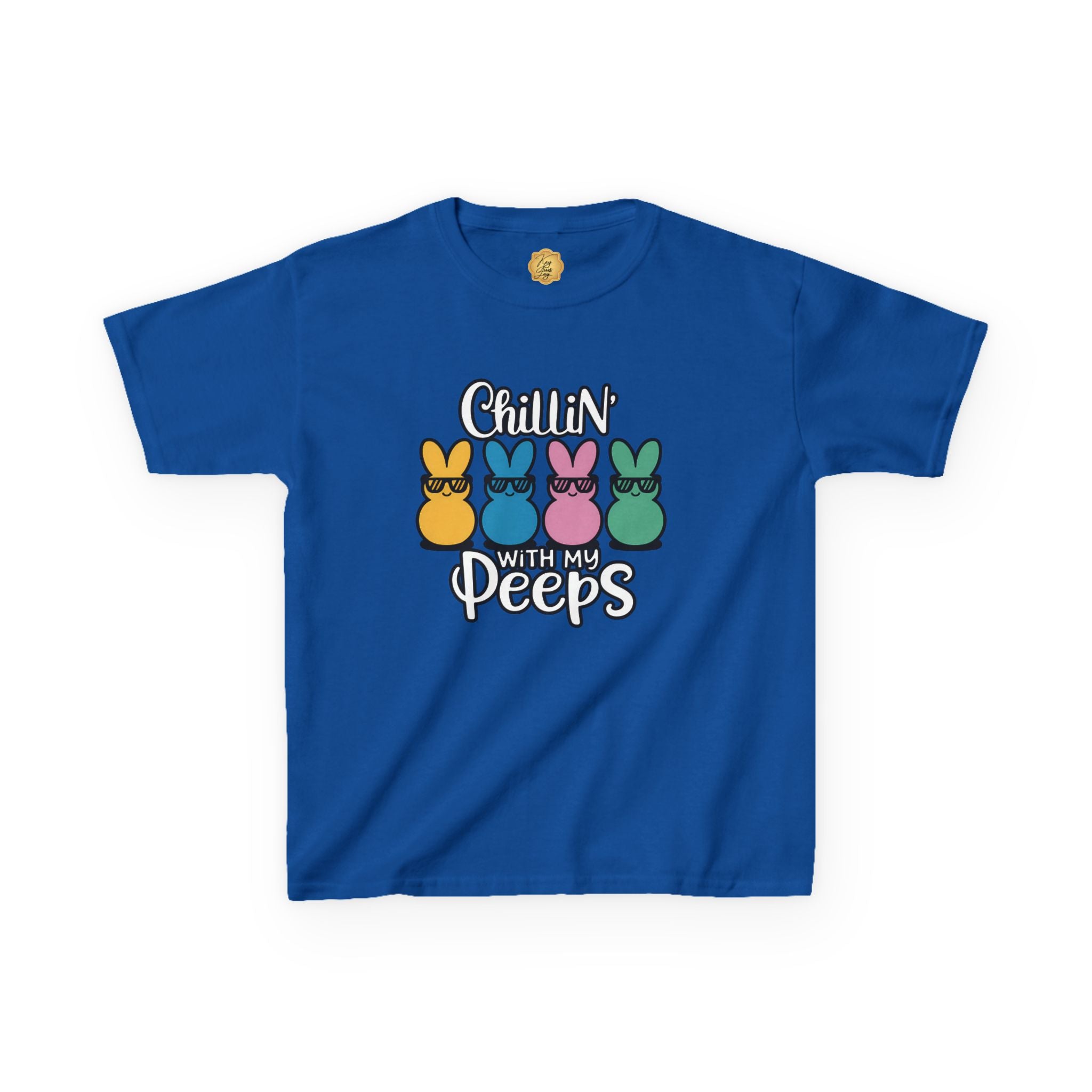 "Chillin' With My Peeps" Easter Bunny Peeps Graphic