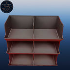 6 Cubby Display Stand | Vendor Booth Organizer | Craft Fair & Small Business Display Shelf