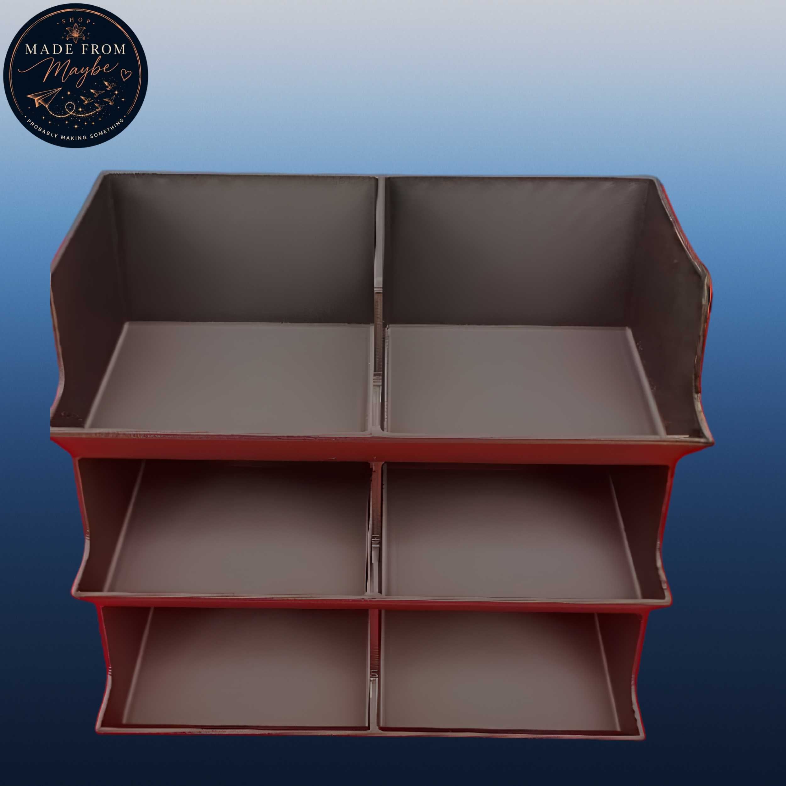 6 Cubby Display Stand | Vendor Booth Organizer | Craft Fair & Small Business Display Shelf