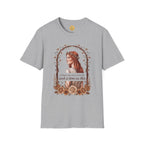 Vintage Floral Portrait T-Shirt — "Such a Time as This" Inspirational Tee