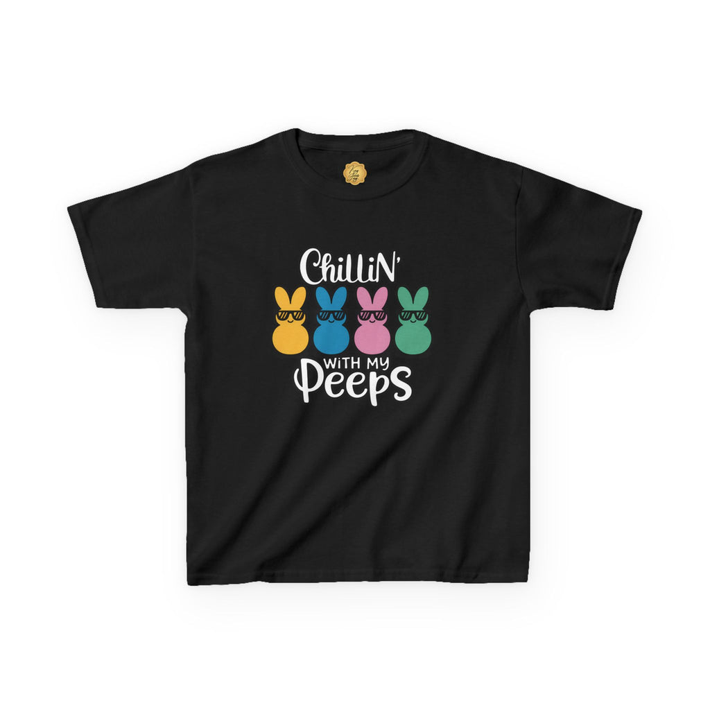 "Chillin' With My Peeps" Easter Bunny Peeps Graphic