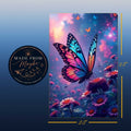 Purple Butterfly Sublimated Fridge Magnet – Decorative Kitchen Magnet
