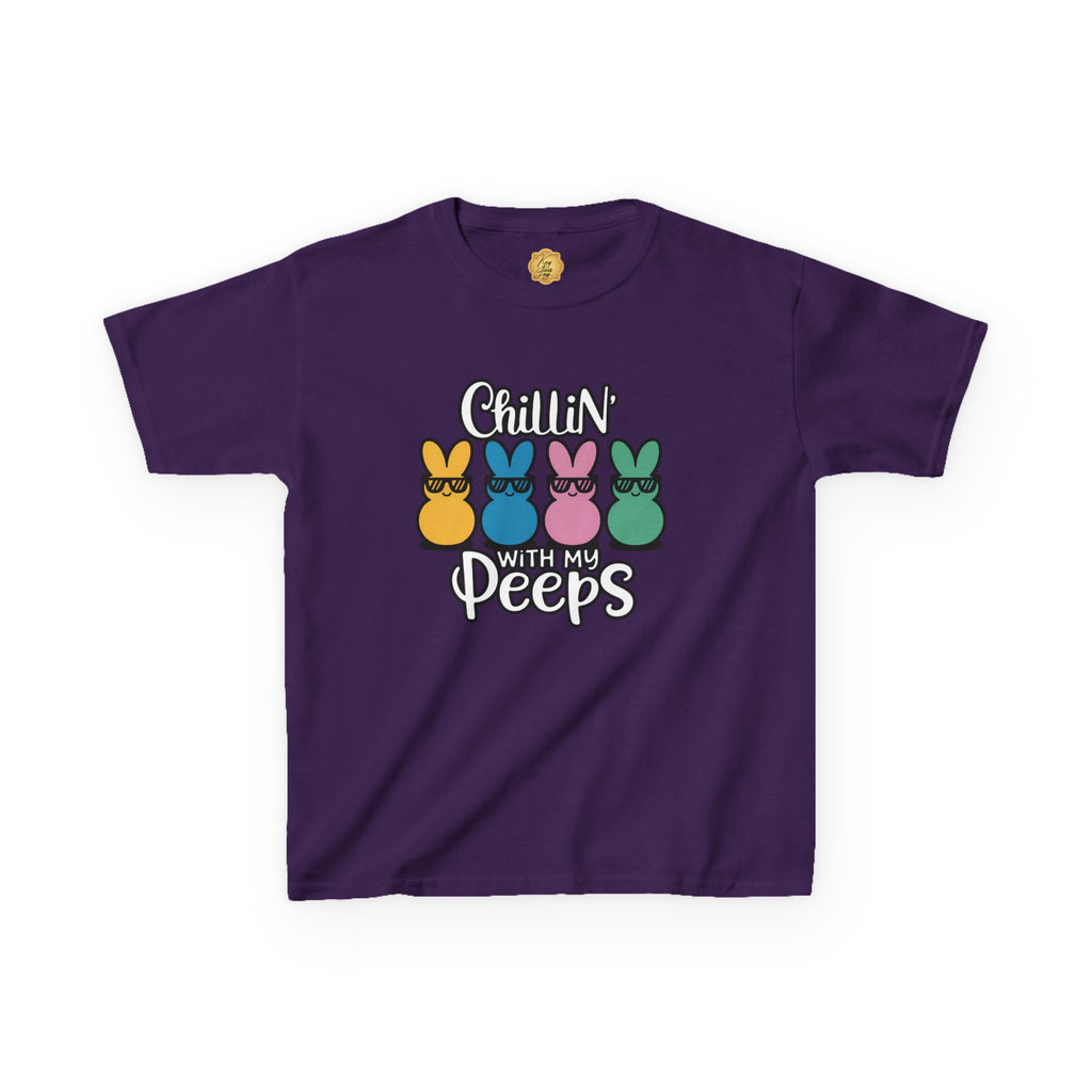 "Chillin' With My Peeps" Easter Bunny Peeps Graphic