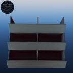 6 Cubby Display Stand | Vendor Booth Organizer | Craft Fair & Small Business Display Shelf