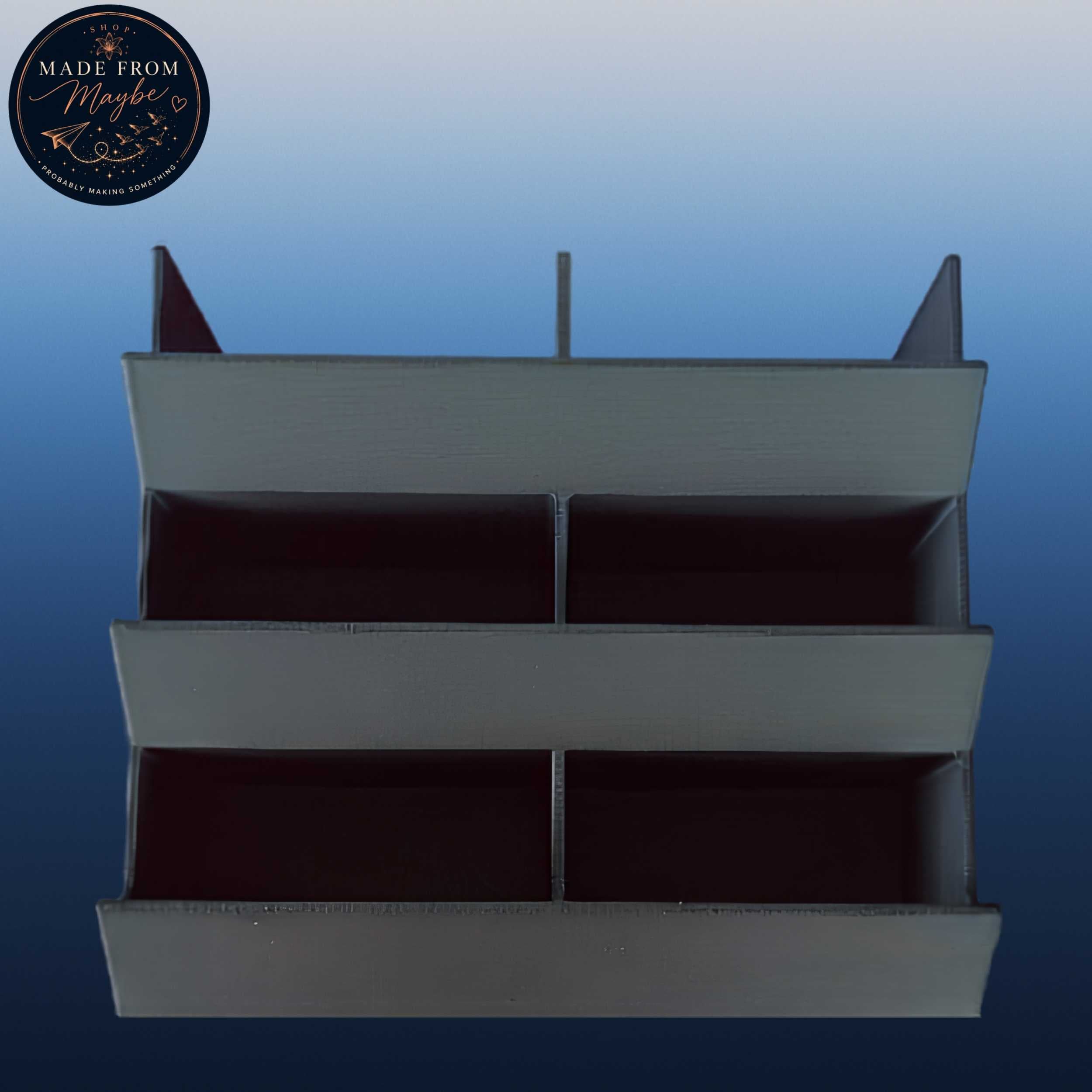 6 Cubby Display Stand | Vendor Booth Organizer | Craft Fair & Small Business Display Shelf