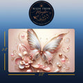 Delicate Butterfly Sublimated Fridge Magnet – Decorative Kitchen Magnet